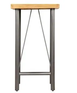 vidaXL Bar Table Solid Reclaimed Teak 60x60x107 cm