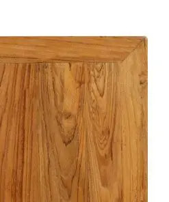 vidaXL Bar Table Solid Reclaimed Teak 60x60x107 cm