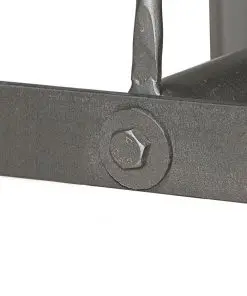 vidaXL Bar Table Solid Reclaimed Teak 60x60x107 cm