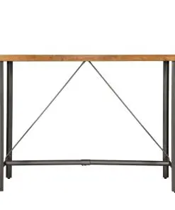 vidaXL Bar Table Solid Reclaimed Teak 150x70x106 cm
