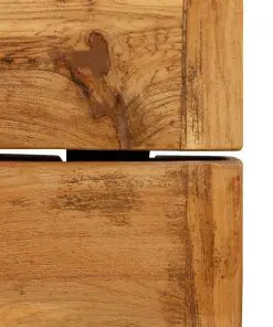 vidaXL Bar Table Solid Reclaimed Teak 150x70x106 cm