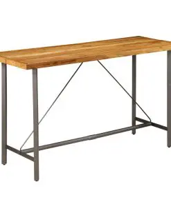 vidaXL Bar Table Solid Reclaimed Teak 180x70x107 cm
