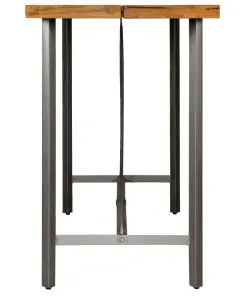 vidaXL Bar Table Solid Reclaimed Teak 180x70x107 cm