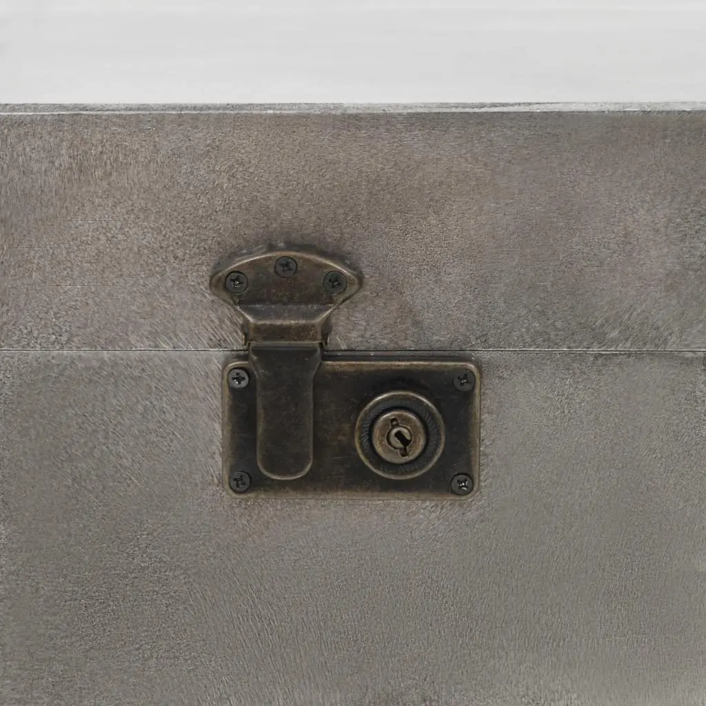 vidaXL Coffee Table MDF and Aluminium 102x51x47.5 cm