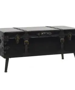 vidaXL Coffee Table MDF and Steel 102x51x48 cm