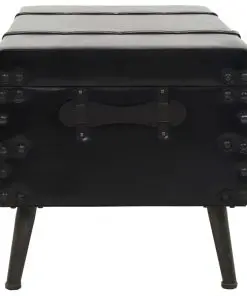 vidaXL Coffee Table MDF and Steel 102x51x48 cm