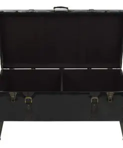 vidaXL Coffee Table MDF and Steel 102x51x48 cm