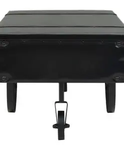 vidaXL Coffee Table MDF and Fir Wood 110x55x43 cm