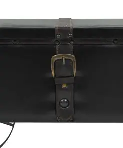 vidaXL Coffee Table MDF and Fir Wood 110x55x43 cm