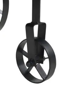 vidaXL Coffee Table MDF and Fir Wood 110x55x43 cm