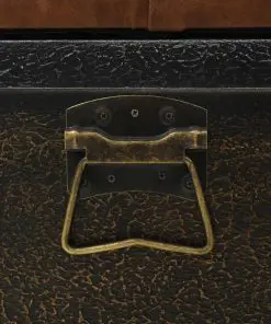 vidaXL Storage Bench 80.5x41x50 cm Solid Wood and Artificial Leather