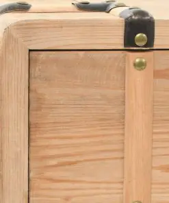 vidaXL Console Table Solid Fir Wood 115×40.5×76 cm