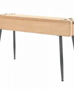 vidaXL Console Table Solid Fir Wood 115×40.5×76 cm