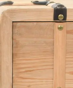 vidaXL TV Cabinet Solid Fir Wood 120x33x35 cm