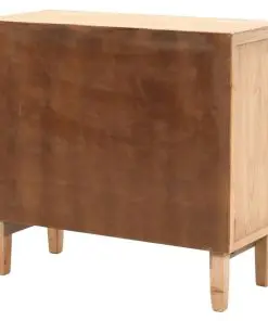 vidaXL Drawer Cabinet Solid Fir Wood 80x36x75 cm