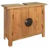 vidaXL Bathroom Vanity Cabinet Solid Recycled Pinewood 70x32x63 cm
