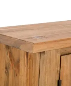 vidaXL Bathroom Side Cabinet Solid Recycled Pinewood 59x32x80 cm