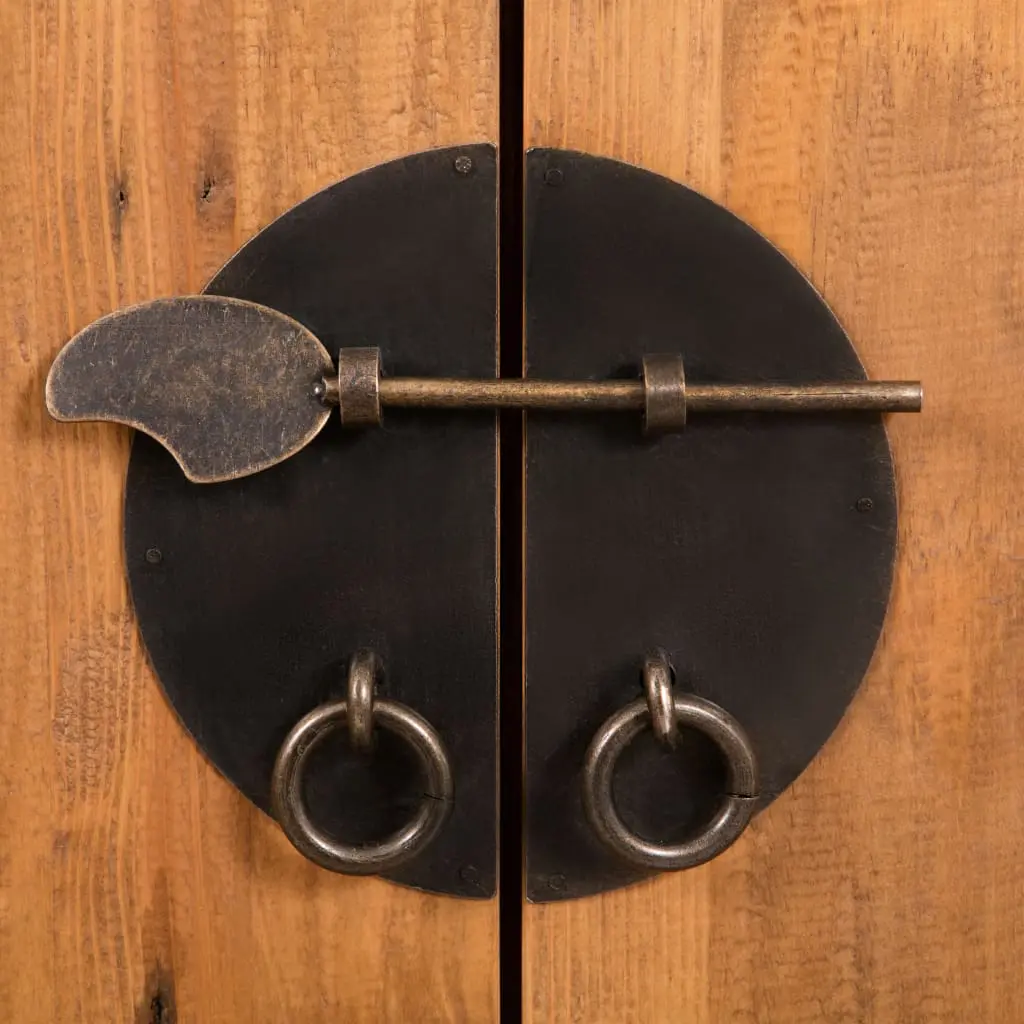 vidaXL Bathroom Furniture Set Recycled Solid Recycled Pinewood