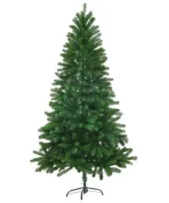 vidaXL Faux Christmas Tree Lifelike Needles 150 cm Green