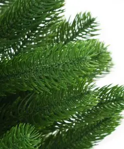vidaXL Faux Christmas Tree Lifelike Needles 150 cm Green