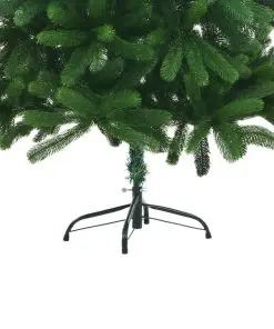 vidaXL Faux Christmas Tree 210 cm Lifelike Needles Green