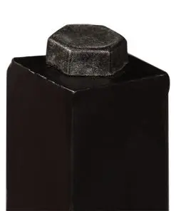 vidaXL 9 Piece Bar Set Solid Acacia Wood and Genuine Leather