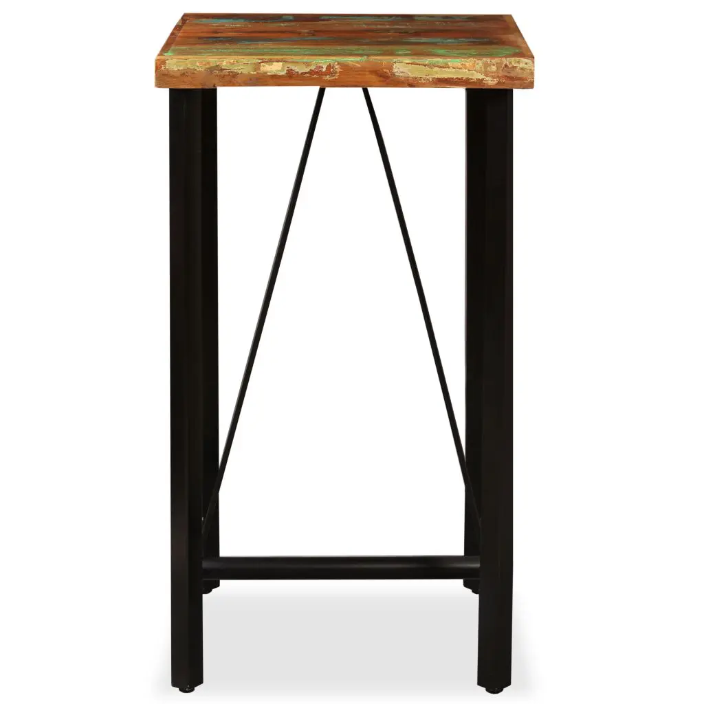 vidaXL 3 Piece Bar Set Solid Reclaimed Wood
