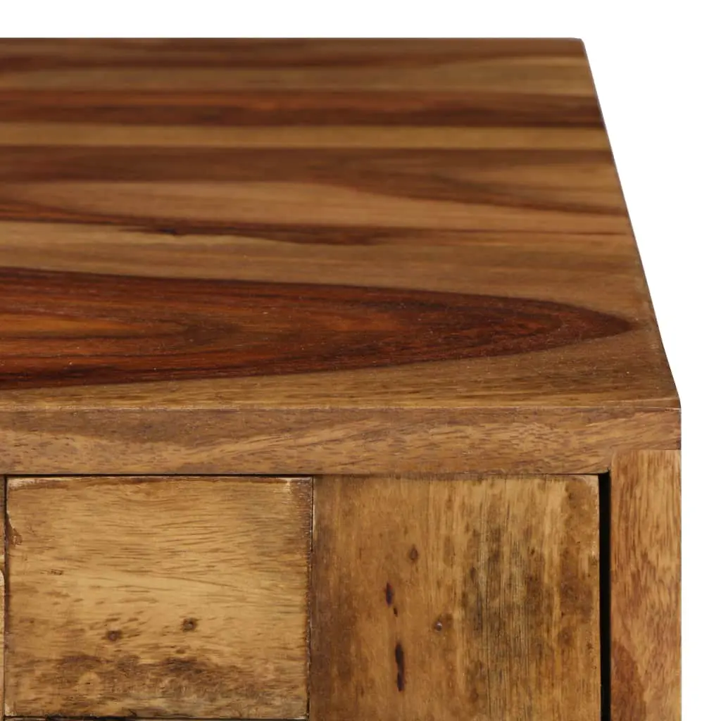 vidaXL Coffee Table Solid Sheesham Wood with Honey Finish 110x50x37 cm