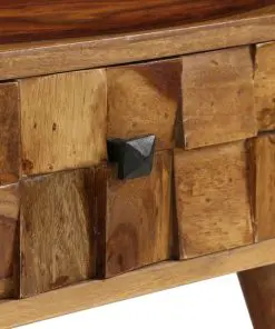 vidaXL Coffee Table Solid Sheesham Wood with Honey Finish 110x50x37 cm