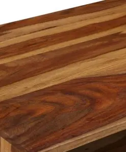 vidaXL Coffee Table Solid Sheesham Wood with Honey Finish 110x50x37 cm