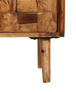 vidaXL TV Cabinet Solid Sheesham Wood with Honey Finish 140x30x40 cm