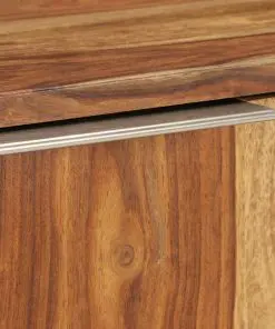 vidaXL TV Cabinet Solid Sheesham Wood with Honey Finish 118x30x40 cm