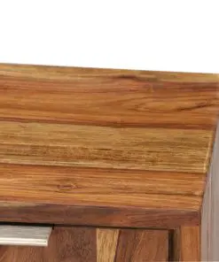 vidaXL TV Cabinet Solid Sheesham Wood with Honey Finish 118x30x40 cm