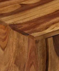 vidaXL TV Cabinet Solid Sheesham Wood 118x30x40 cm