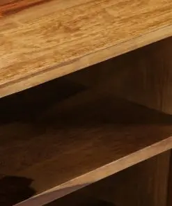 vidaXL TV Cabinet Solid Sheesham Wood 118x30x40 cm