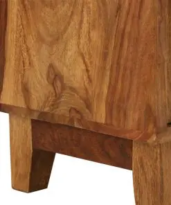 vidaXL TV Cabinet Solid Sheesham Wood 118x30x40 cm