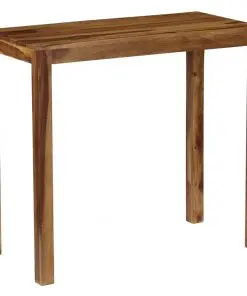vidaXL Bar Table Solid Sheesham Wood 118x60x107 cm