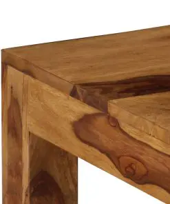 vidaXL Bar Table Solid Sheesham Wood 118x60x107 cm