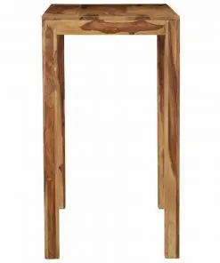 vidaXL Bar Table Solid Sheesham Wood 118x60x107 cm