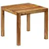 vidaXL Dining Table Solid Sheesham Wood 82x80x76 cm vidaXL Dining Table Solid Sheesham Wood 82x80x76 cm