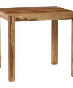 vidaXL Dining Table Solid Sheesham Wood 82x80x76 cm