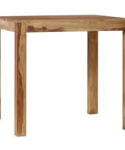 vidaXL Dining Table Solid Sheesham Wood 82x80x76 cm
