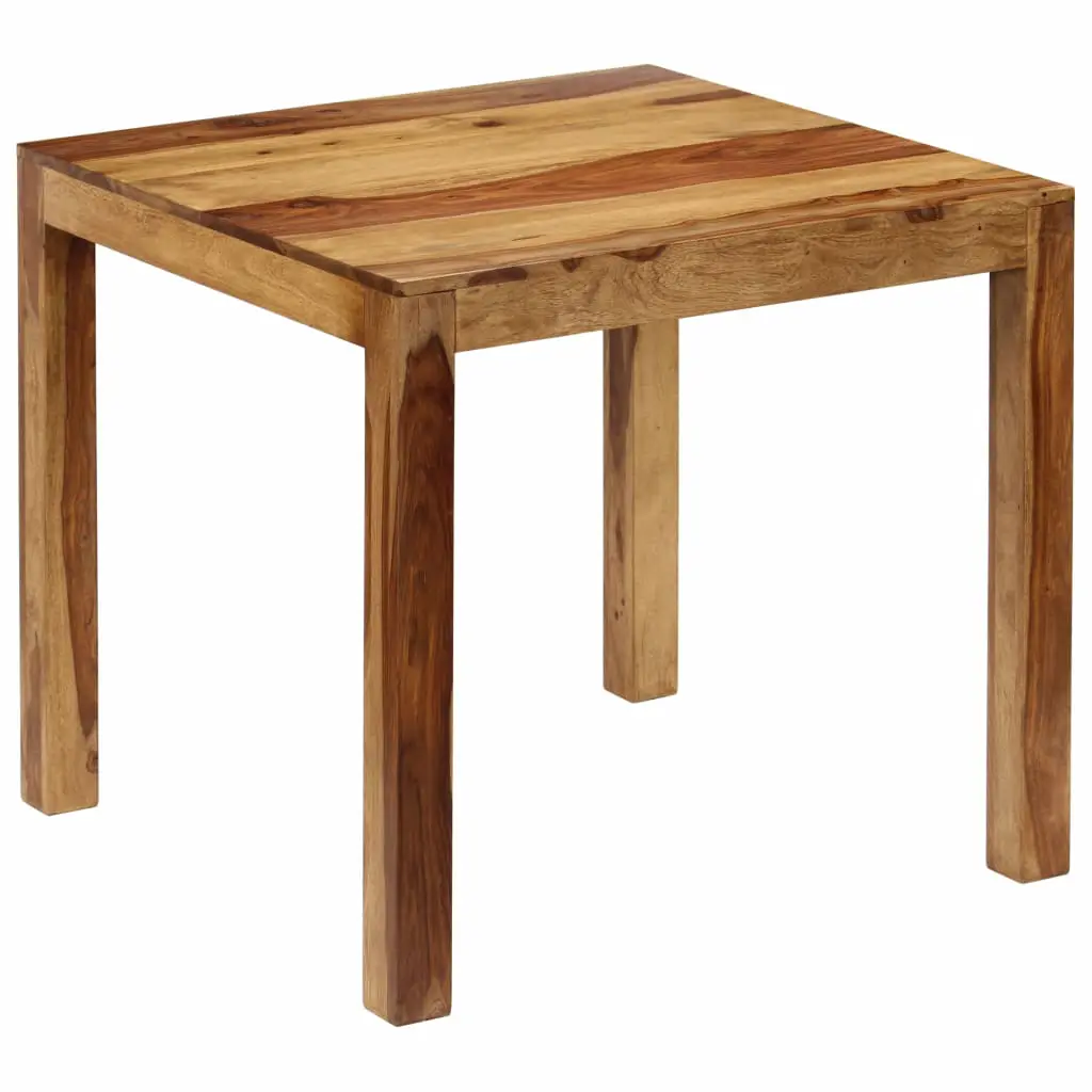 vidaXL Dining Table Solid Sheesham Wood 82x80x76 cm
