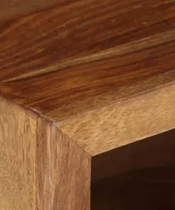 vidaXL Bedside Table Solid Sheesham Wood 40x30x35 cm