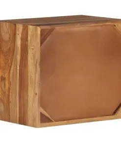 vidaXL Bedside Table Solid Sheesham Wood 40x30x35 cm