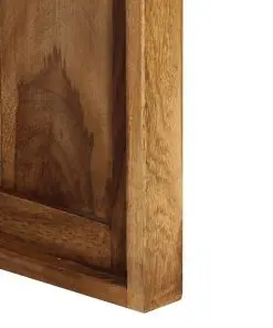 vidaXL Writing Table Solid Sheesham Wood 110x55x76 cm