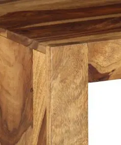 vidaXL TV Cabinet Solid Sheesham Wood 80x30x40 cm