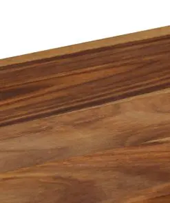 vidaXL TV Cabinet 140x50x35 cm Solid Sheesham Wood