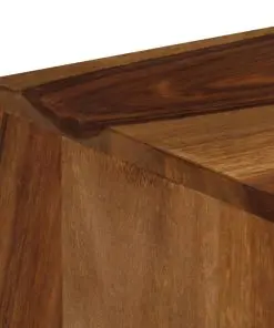 vidaXL TV Cabinet 140x50x35 cm Solid Sheesham Wood