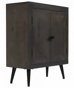 vidaXL Sideboard Solid Mango Wood 60x30x76 cm